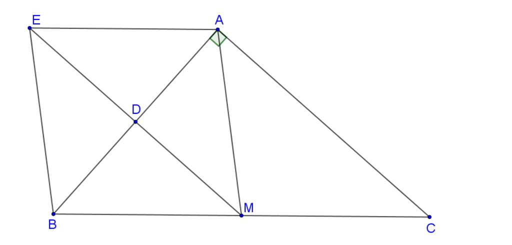bai-1-cho-abc-vuong-tai-a-m-la-trung-diem-bc-d-la-trung-diem-ab-e-la-diem-doi-ung-cua-m-qua-d-a