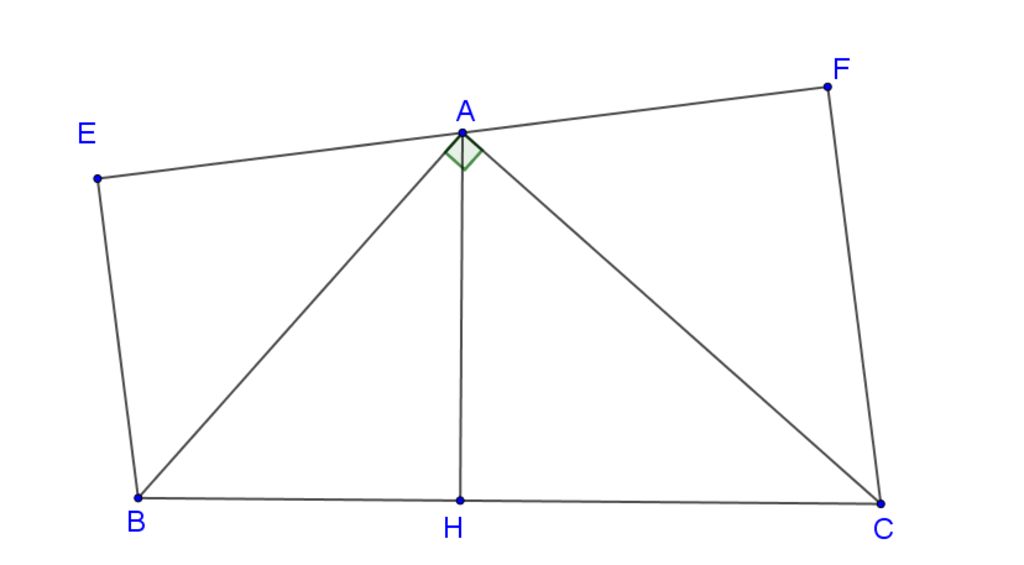 cho-tam-giac-abc-vuong-tai-a-diem-h-di-chuyen-tren-bc-goi-e-f-lan-luot-la-diem-doi-ung-cua-h-qua
