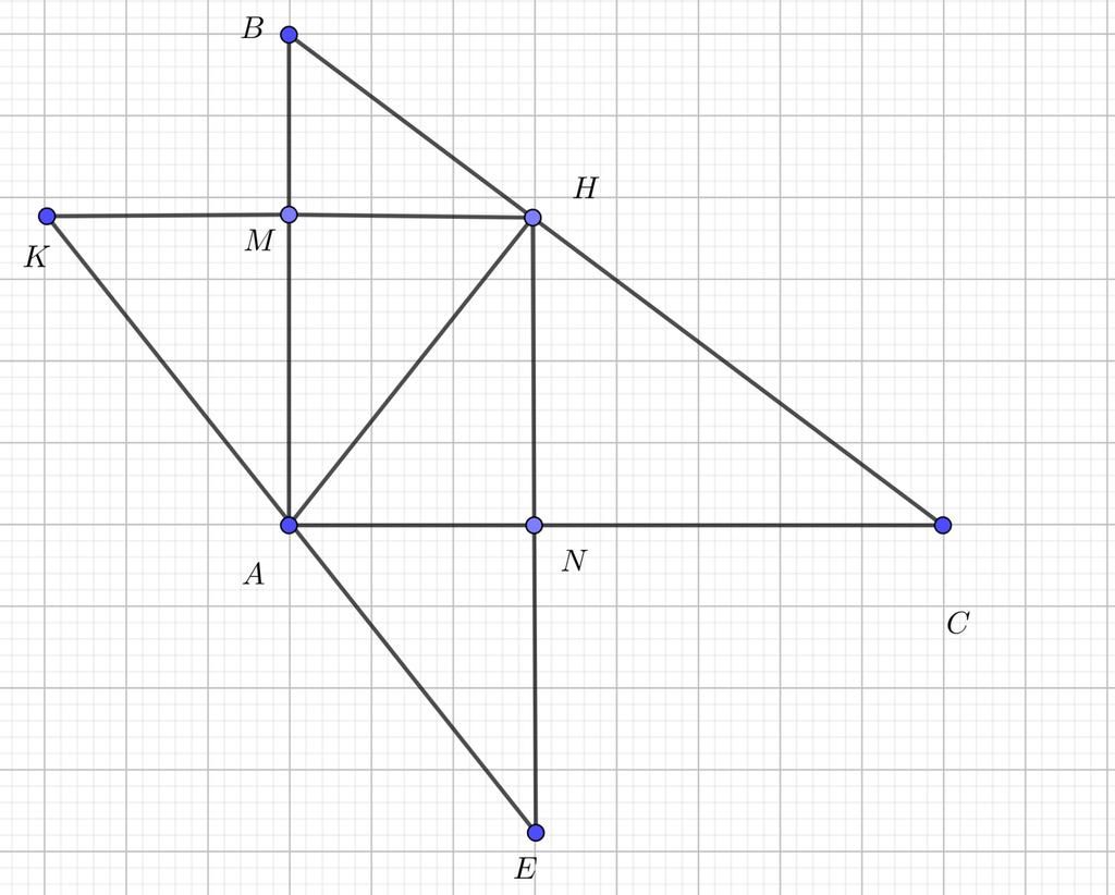 cho-triangleabc-vuong-tai-a-ke-duong-cao-ah-goi-m-la-hinh-chieu-cua-h-tren-ab-k-doi-ung-voi-h-qu