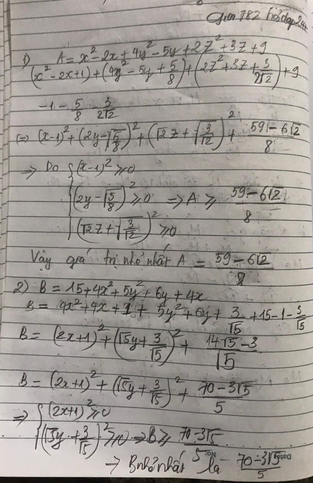 ai-giai-nhanh-va-dung-nhat-toi-se-cho-ctrlhn-va-5-sao-1-tim-gia-tri-nho-nhat-cua-a-2-4y-5y-2z-3z