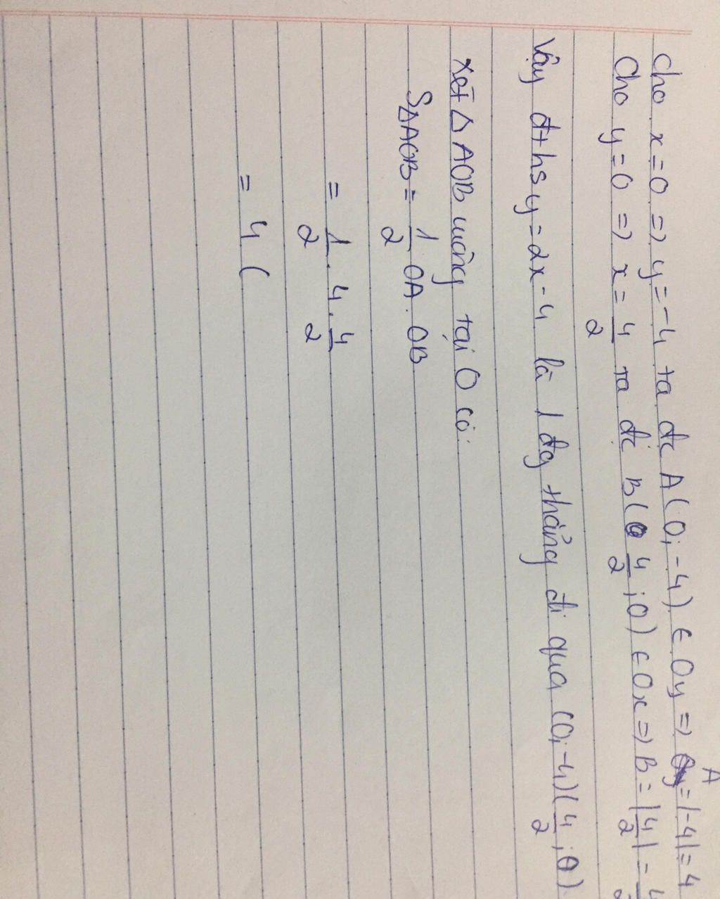 goi-a-b-lan-luot-la-giao-diem-cua-do-thi-ham-so-y-2-4-voi-2-truc-toa-do-o-va-oy-dien-tich-tam-gi