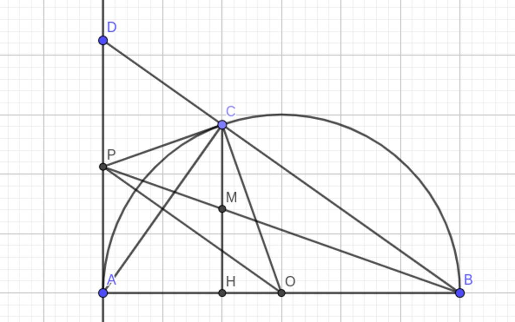 cho-nua-duong-tron-tam-o-duong-kinh-ab-mot-diem-c-thuoc-nua-duong-tron-ve-duong-ve-ch-vuong-goc