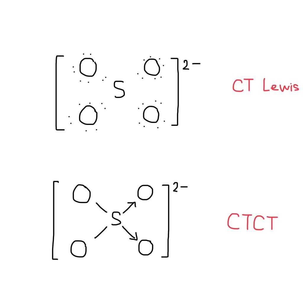 Cấu trúc Lewis của ion SO4 2- có thể giải thích tại sao nó có tính chất oxi hóa mạnh?
