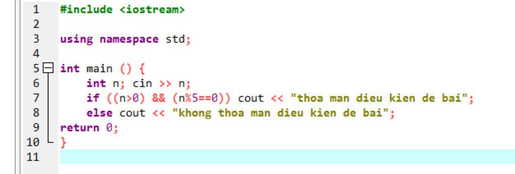 Viết chương trình nhập từ bàn phím số nguyên `n` `(|n|