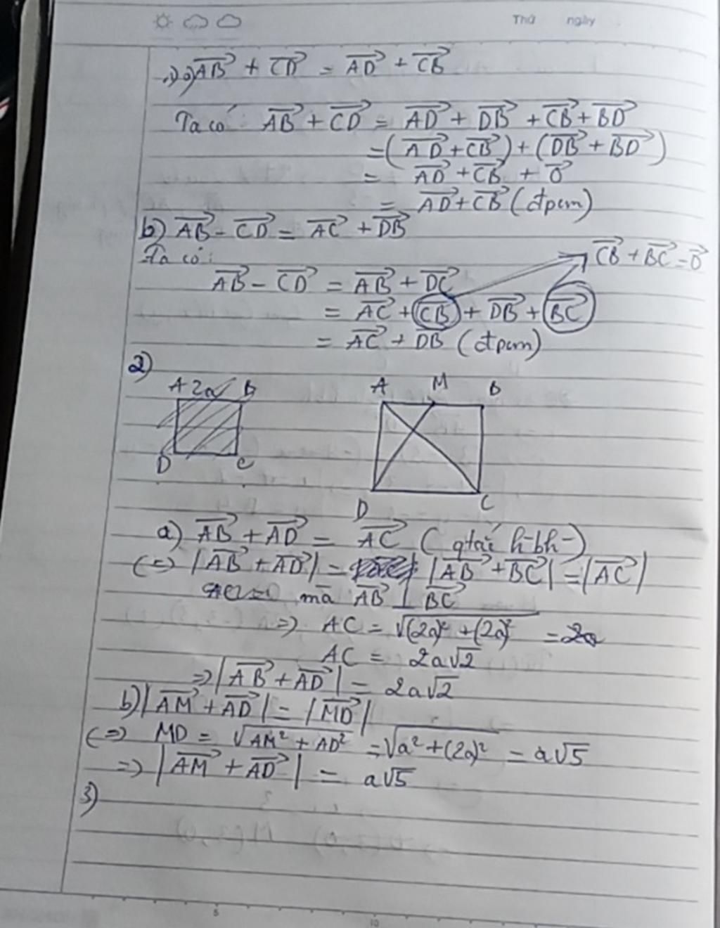 1 Cho 4 i m A B C D Ch ng Minh R ng A Vector AB Vector CD 1 cho 4 i m a b c d ch ng minh r ng a vector ab vector cd