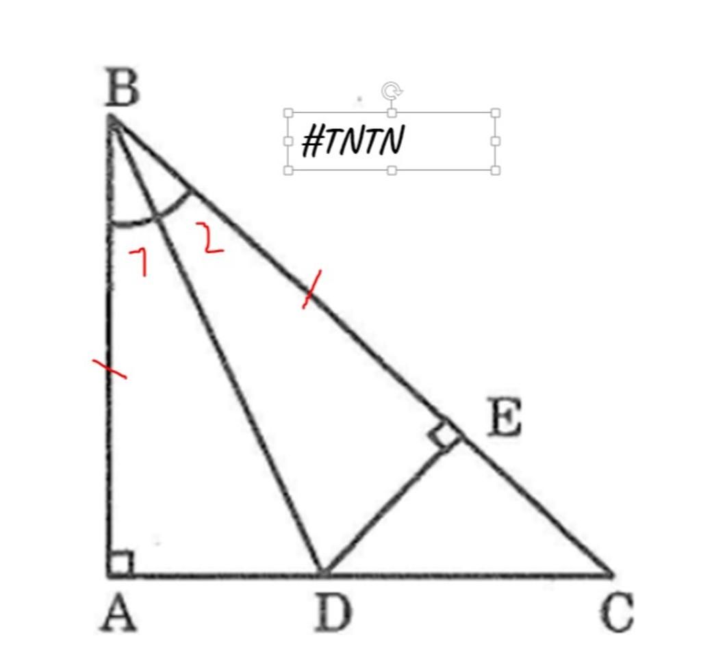 cho-tam-giac-abc-vuong-tai-a-ab-lt-ac-tia-phan-giac-goc-b-cat-ac-tai-d-tren-bc-lay-e-sao-cho-be