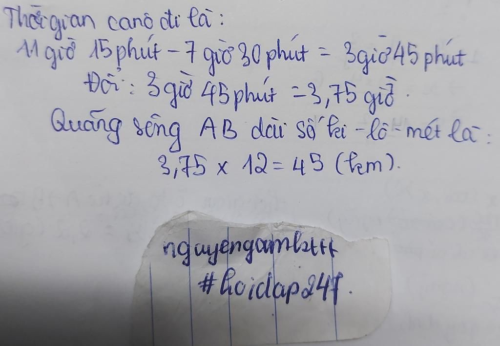 mot-ca-no-di-tu-a-den-b-voi-van-toc-12km-gio-ca-no-khoi-hanh-luc-7gi30ph-va-den-b-luc-11gi15ph-t