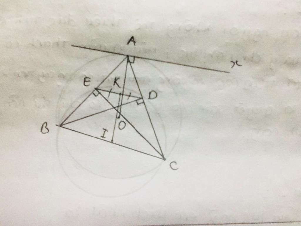 cho-tam-giac-abc-ab-lt-ac-co-ba-goc-nhon-noi-tiep-duong-tron-o-ve-duong-cao-bd-ce-cua-tam-giac-a