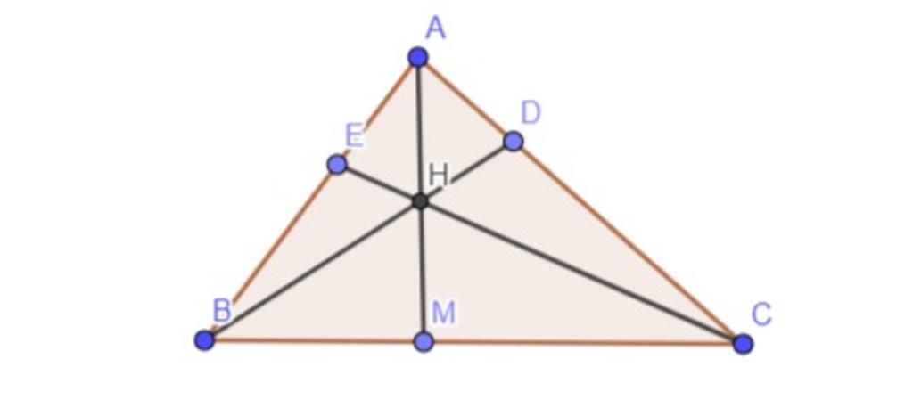 bai-1-cho-tam-giac-nhon-abc-bd-va-ce-la-hai-duong-cao-cat-nhau-tai-h-goi-m-la-giao-diem-cua-ah-v
