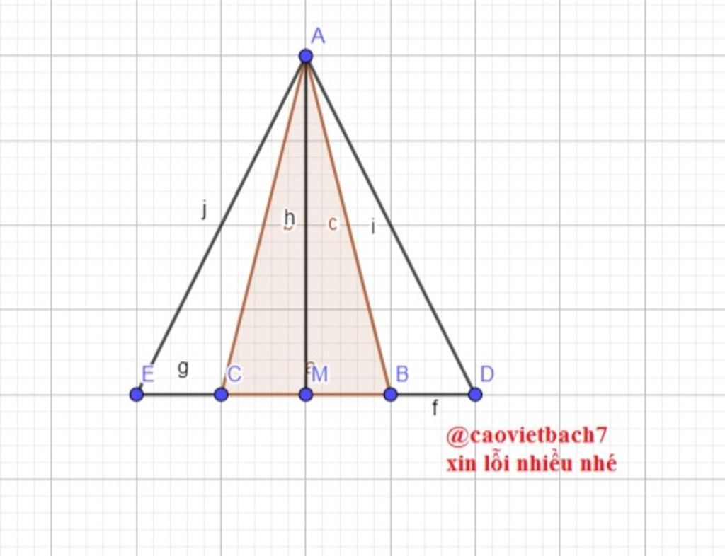 cho-triangle-abc-can-tai-a-va-m-la-trung-diem-cua-bc-tren-tia-doi-cua-tia-bc-lay-diem-d-tren-tia