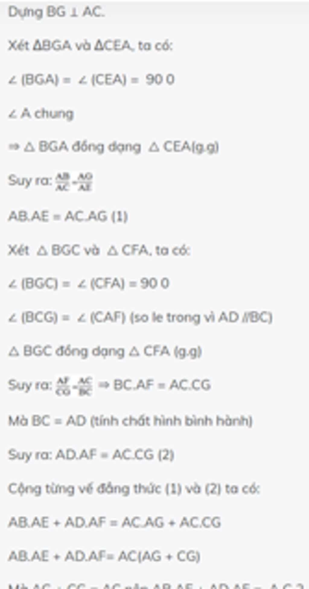 cho-hinh-binh-hanh-abcd-ac-la-duong-cheo-lon-ke-ce-vuong-goc-voi-ab-tai-e-cf-vuong-goc-voi-ad-ta