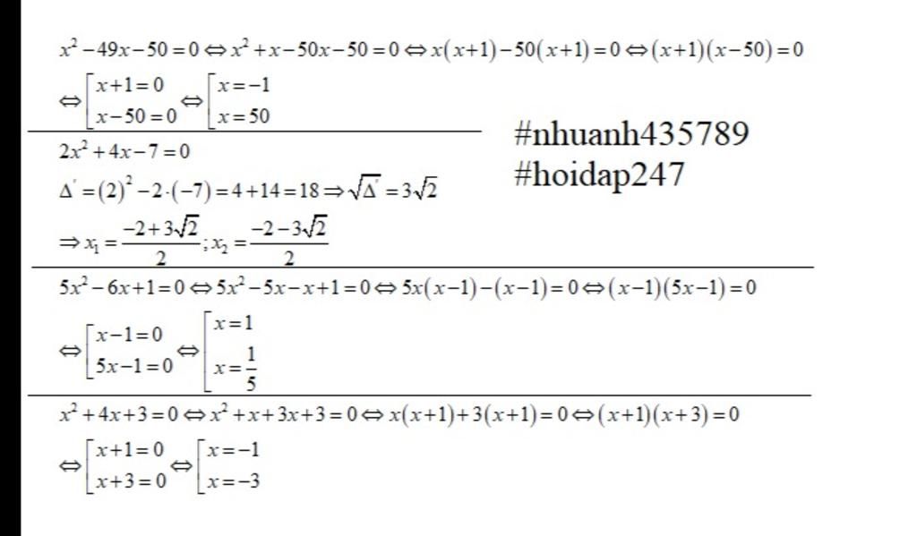 gi-i-ph-ng-tr-nh-x-49x-50-0-2x-4x-7-0-5x-6x-1-0-x-4x-3-0-c-u-h-i
