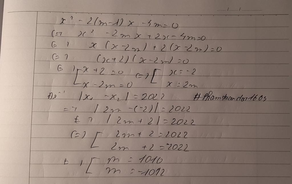 Cho Ph ng Tr nh X 2 2 m 1 4m 0 T m M Ph ng Tr nh C 2 Nghi m cho-ph-ng-tr-nh-x-2-2-m-1-4m-0-t-m-m-ph-ng-tr-nh-c-2-nghi-m