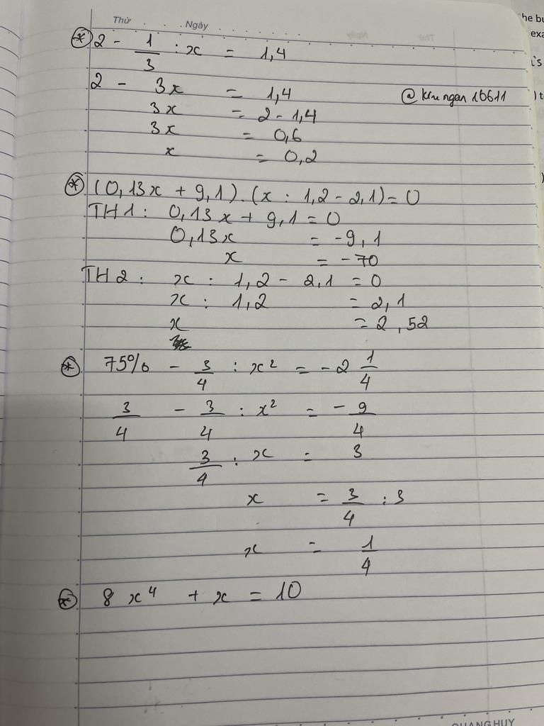 2-frac-1-3-x-1-4-left-0-13x-9-1-right-left-x-1-2-2-1-right