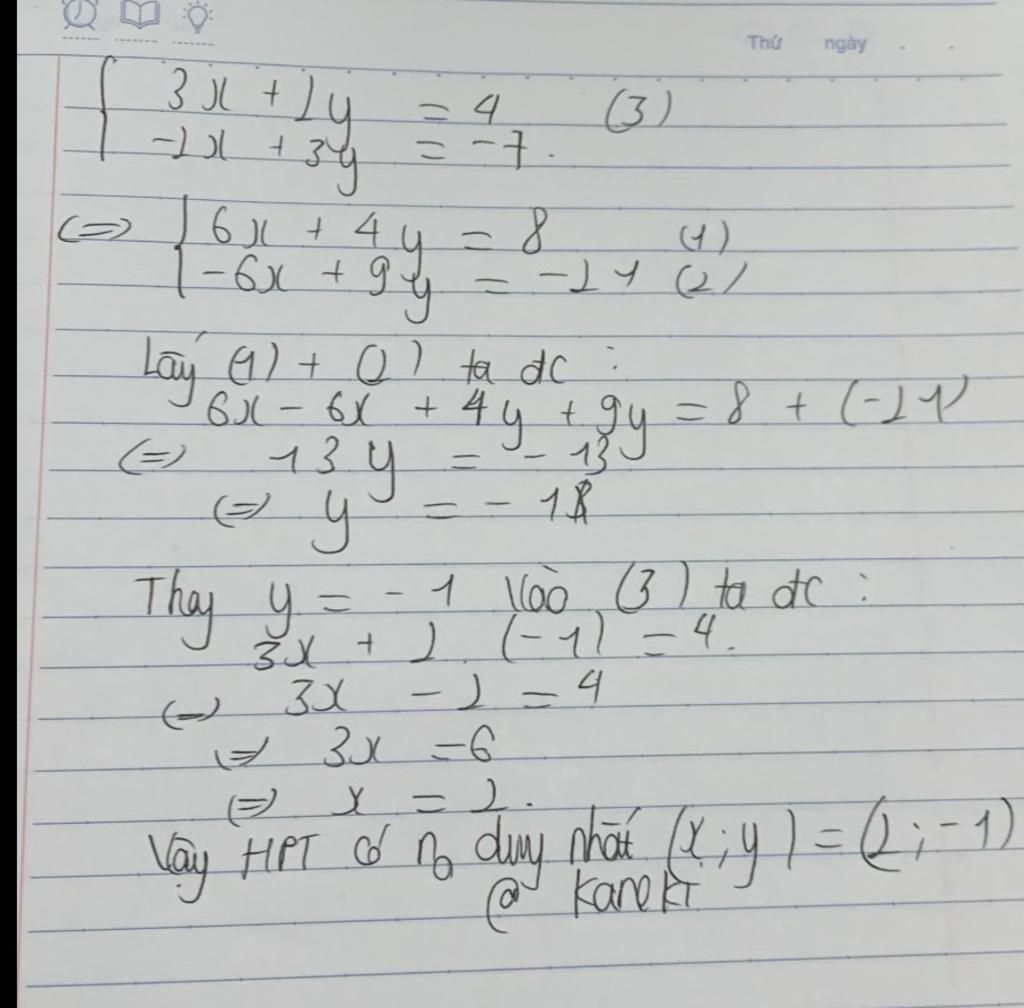 Gi i H Ph ng Tr nh Gi i Th ch R left begin array l 3x 2y 4 gi-i-h-ph-ng-tr-nh-gi-i-th-ch-r-left-begin-array-l-3x-2y-4