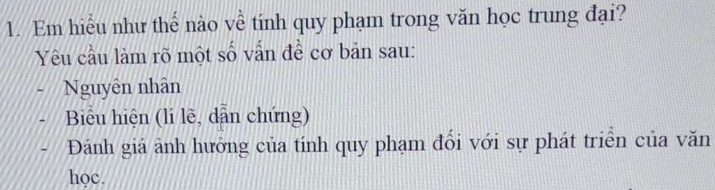 Vì sao tính quy phạm trong văn học lại quan trọng?
