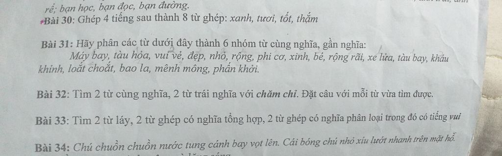 Chỉ mìn bài 31 với nha :)) câu hỏi 360786 - hoidap247.com