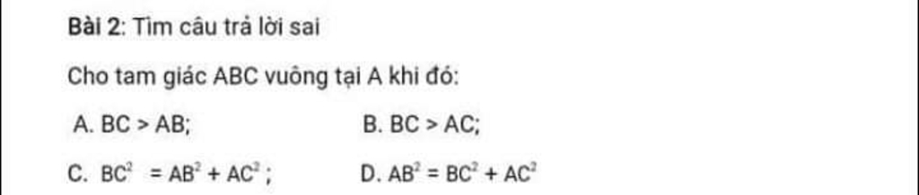 Tam giác ABC vuông tại A có tác dụng gì trong toán học và thực tiễn?