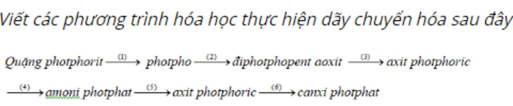 Tìm hiểu về quá trình canxi photphat ra axit photphoric trong công nghiệp