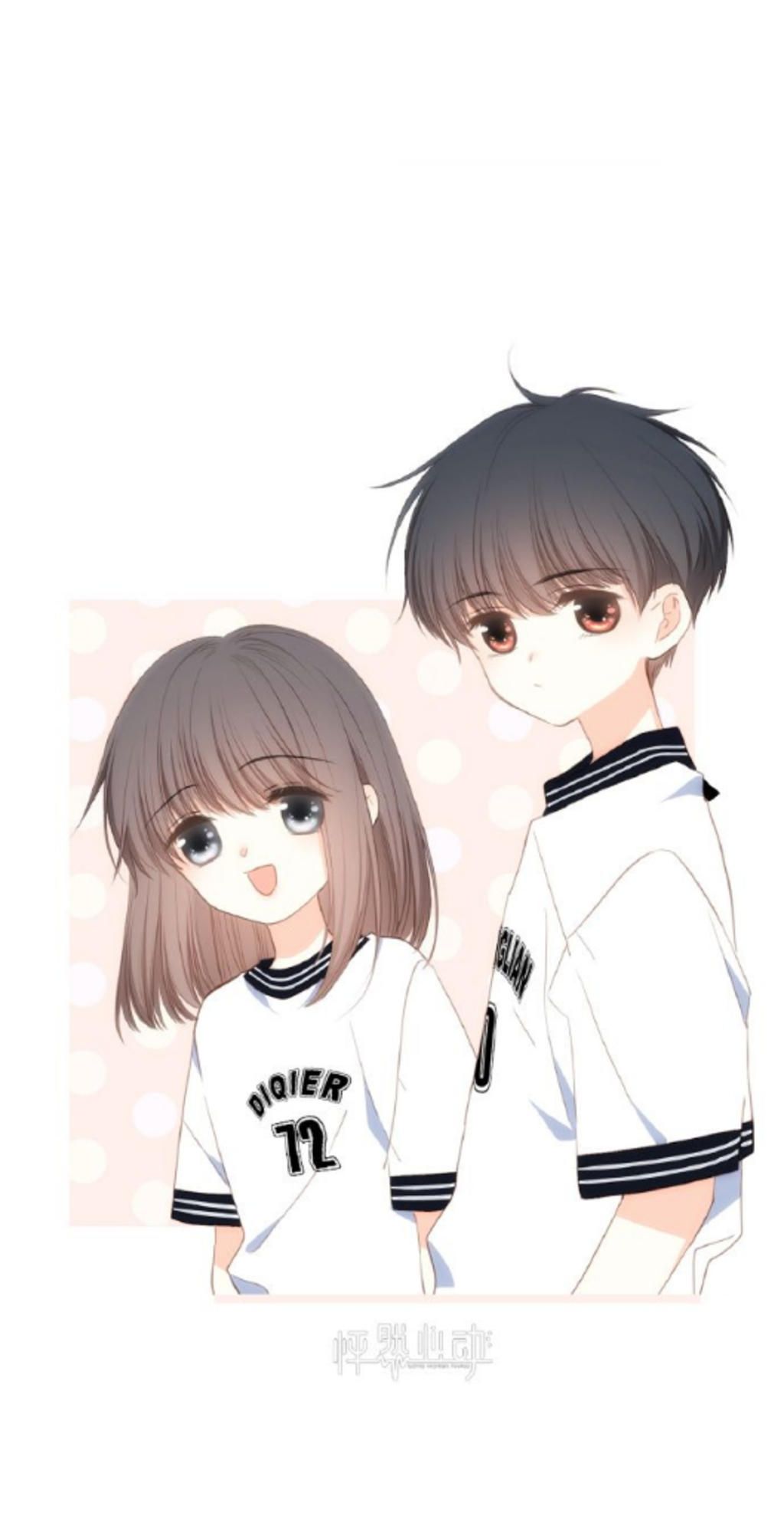 vẽ anime cặp đôi như ở trong hình hoặc vẽ giống cx dc DIQIER 12
