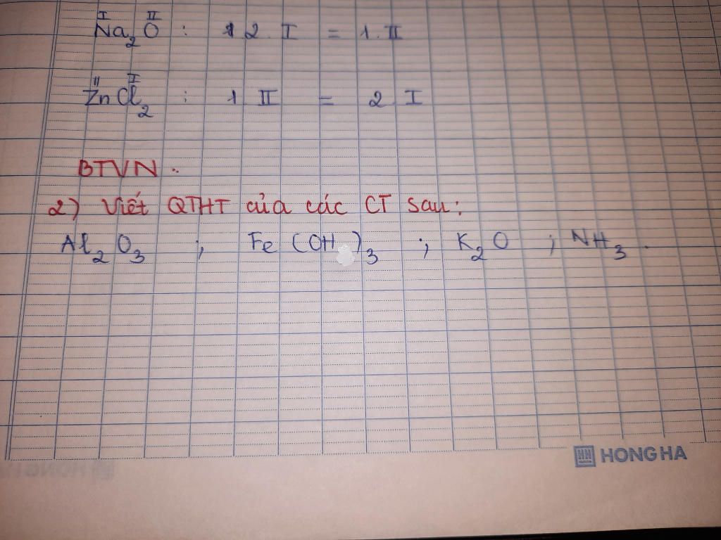 Cách tính toán hoá trị theo quy tắc hóa trị trong hóa học là gì?
