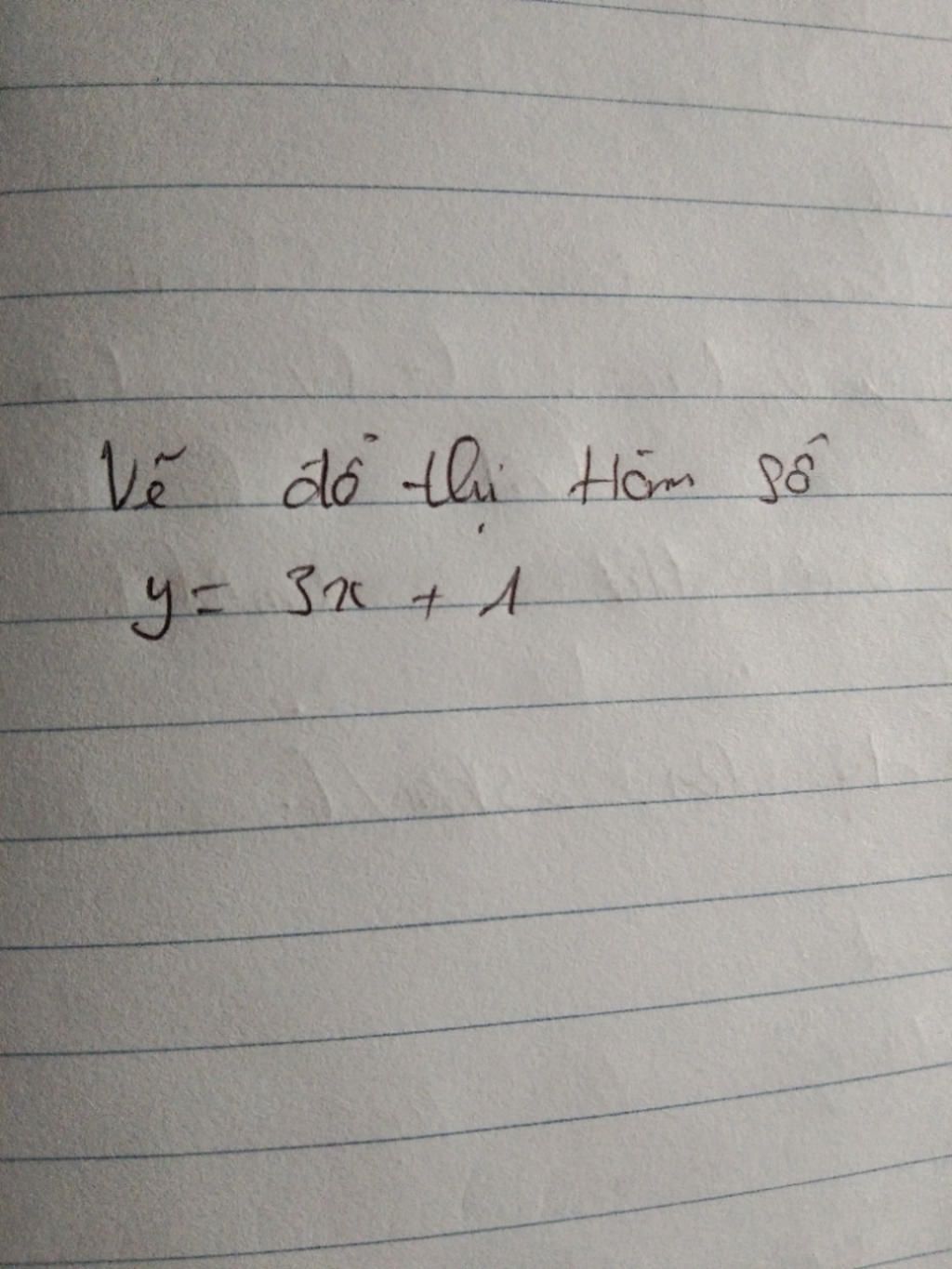 Cùng đến với bức tranh vẽ đồ thị hàm số y=3x+1 để cảm nhận sự thú vị và độc đáo của toán học. Với đường thẳng mang tính đối xứng, bức tranh sẽ giúp bạn hiểu thêm về tính chất của hàm số và tạo dựng những giải pháp toán học mới mẻ.