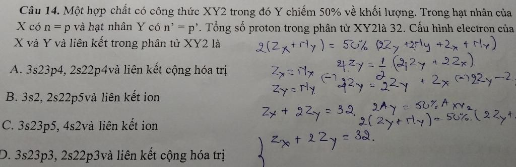 Một Hợp Chất Có Công Thức XY2: Khám Phá Chi Tiết Và Ứng Dụng Thực Tiễn