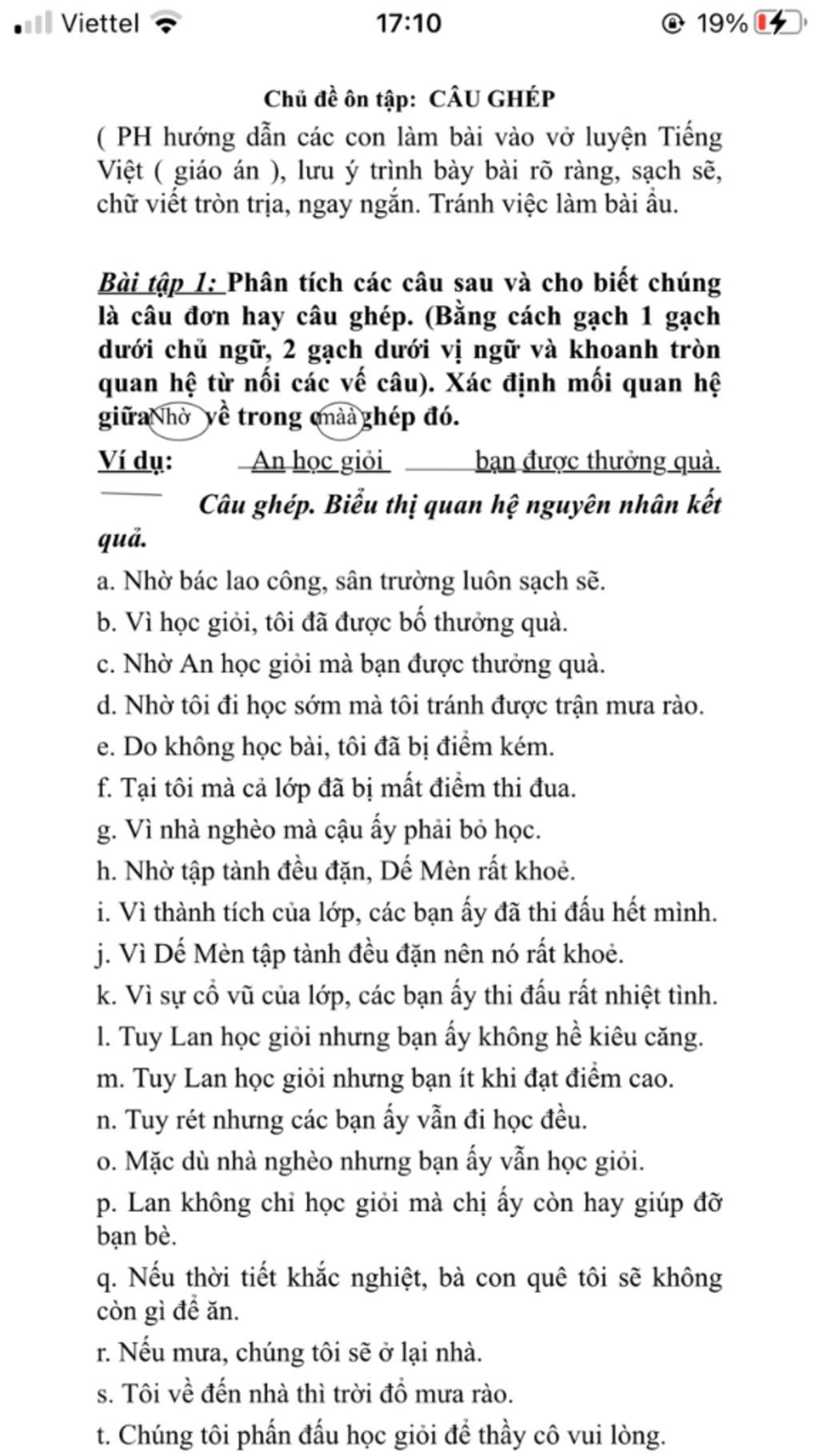 Nhanh Nhanh Hộ Tui Nha Chỉ Cần Làm Bài 1 Thôi Còn Đặt Câu Không Cần Làm Ạ  Nhớ Đọc Đầu Bài Làm Đầy Đủ Nhall Viettel 17:10 19% 4 Chủ Đề