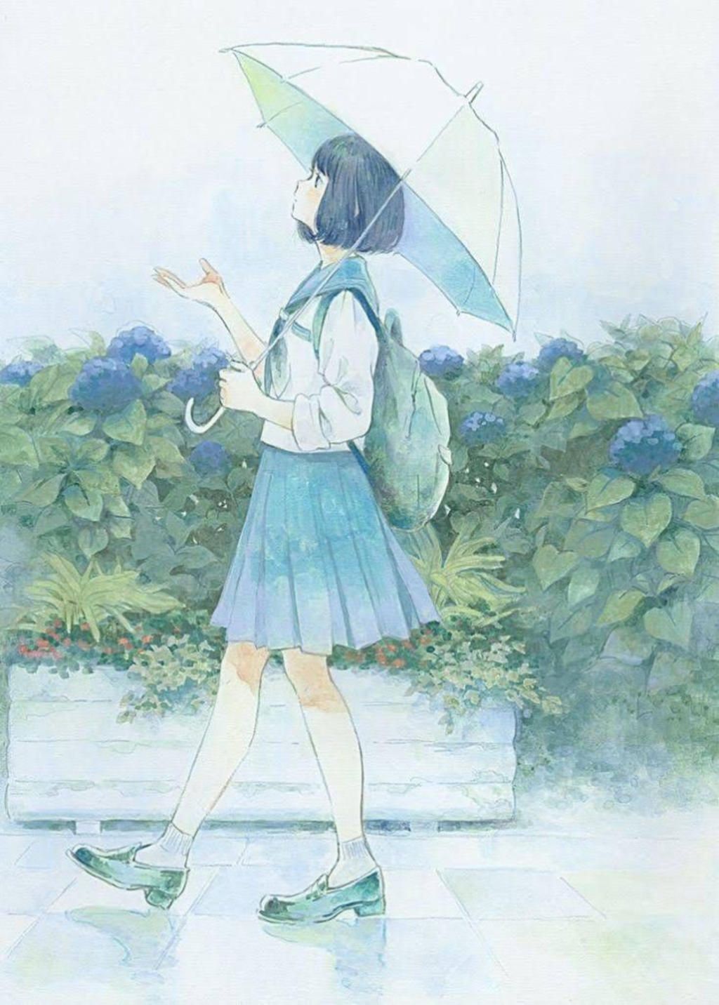 Một tác phẩm anime đầy màu sắc với hình ảnh về một người đang cầm một cây ô đang chờ đón bạn tại gian hàng. Sự kết hợp tài hoa giữa họa sĩ và nhà sản xuất anime sẽ đem lại cho bạn những giây phút thư giãn tuyệt vời và đầy sức hút.
