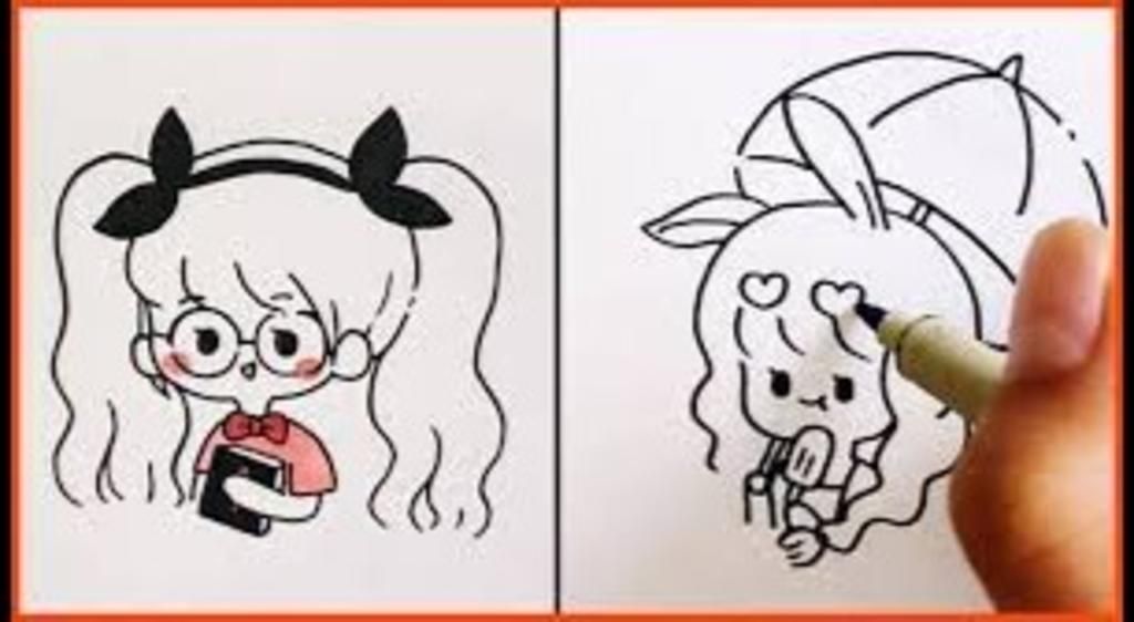 Hình ảnh Chibi dễ thương và đáng yêu vẽ bằng tay  Chibi Kawaii chibi Cute  anime chibi