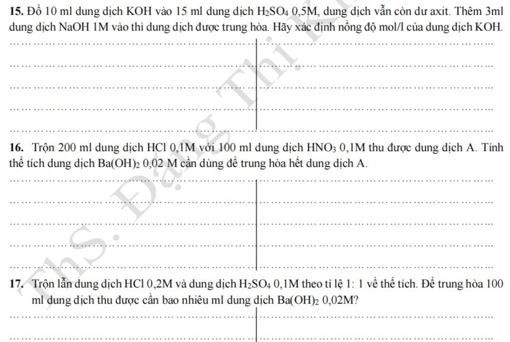 Đổ 10ml Dung Dịch KOH: Quy Trình An Toàn và Hiệu Quả