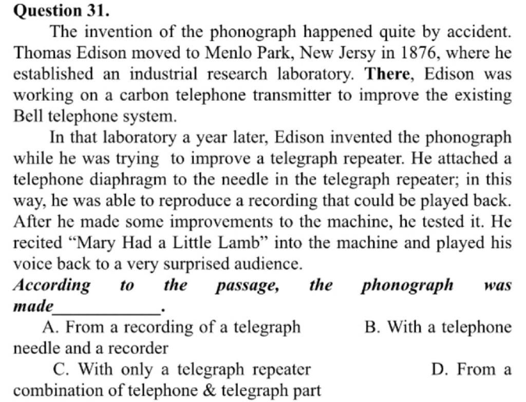 The Invention of the Phonograph Happened Quite by Accident - Khám Phá Sự Tình Cờ Lịch Sử