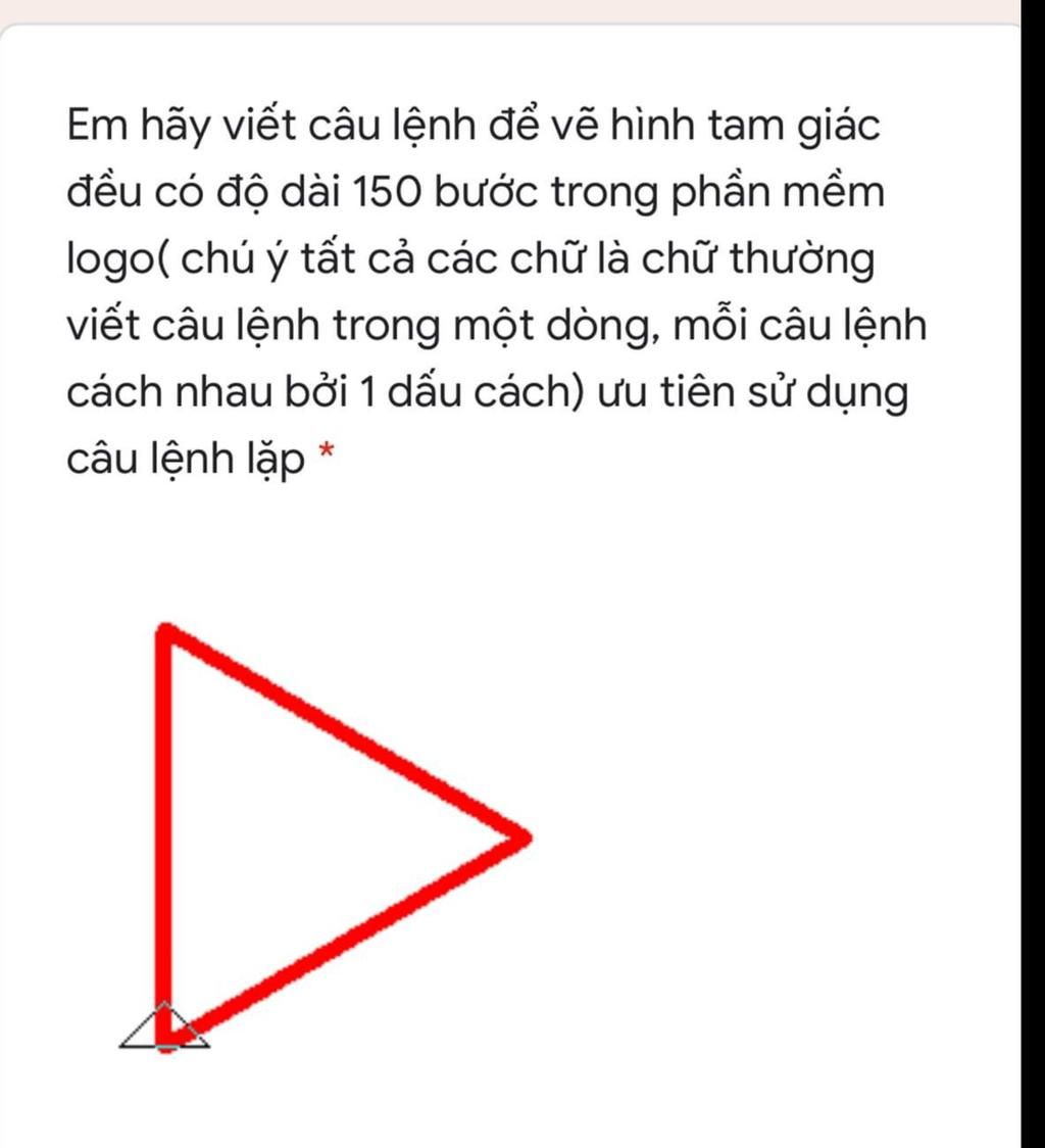 Điều tuyệt vời khi học lập trình là có thể sáng tạo ra những hình ảnh tuyệt vời. Với câu lệnh đơn giản vẽ hình tam giác, bạn có thể tự tay tạo ra những bức tranh tuyệt đẹp đấy!