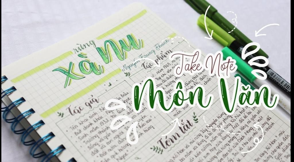 Cho mình xin tips take note môn Văn bằng bút highlight đẹp ạ :33 ...