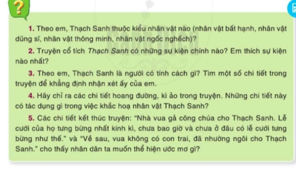 Theo Em Thạch Sanh Là Người Có Tính Cách Gì? Khám Phá Những Phẩm Chất Vượt Thời Gian