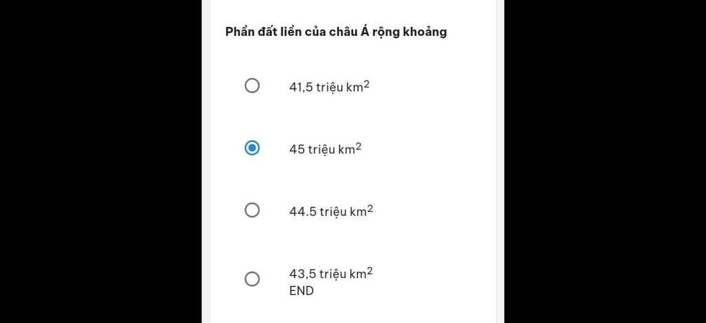 Châu mỹ diện tích