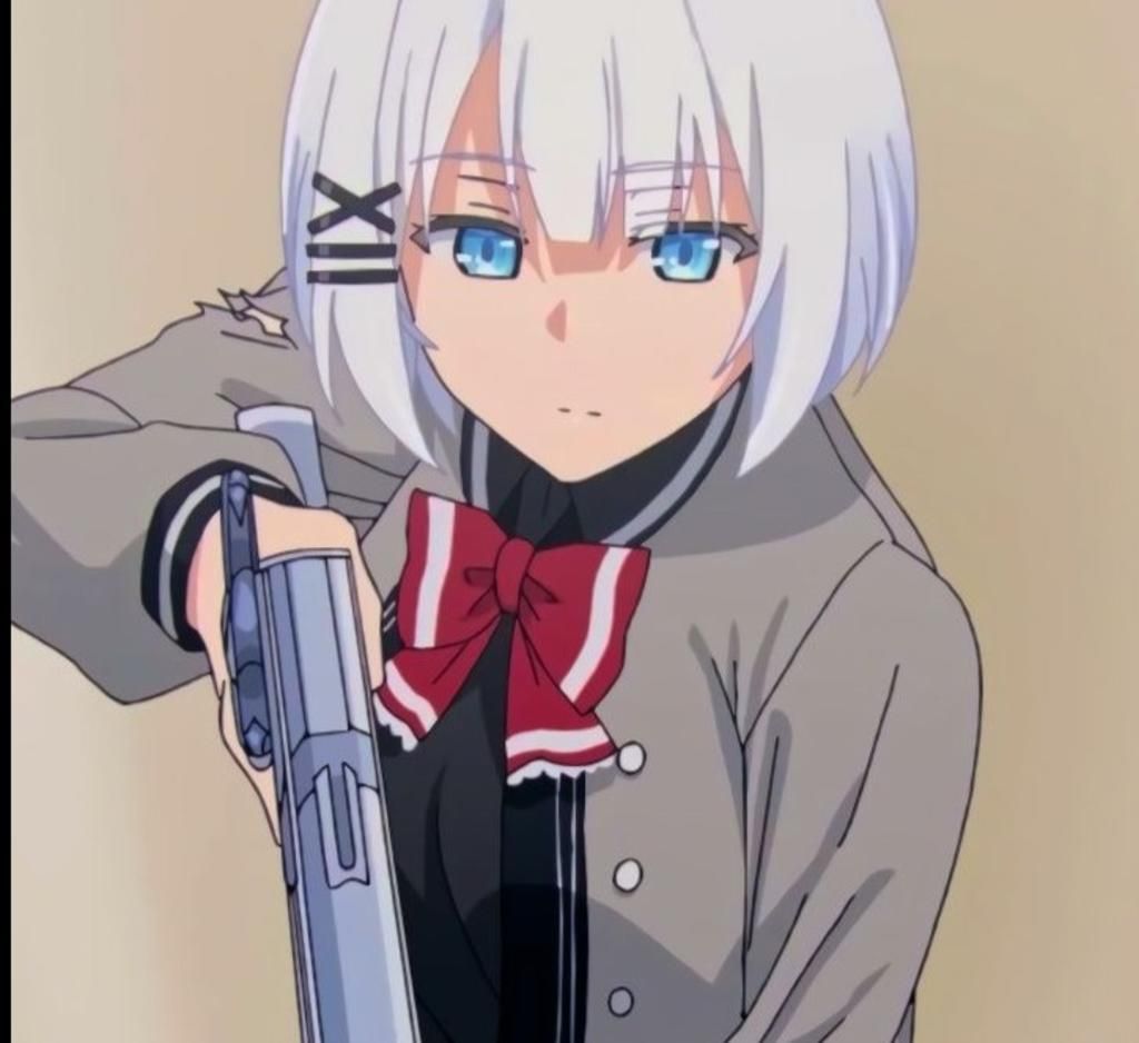 Vẽ Anime nữ cầm súng, chỉ có 2 điều cần lưu ý: phải đẹp, ko copy Nl: tự  nhiên thik mấy waifu cầm súng ghêII