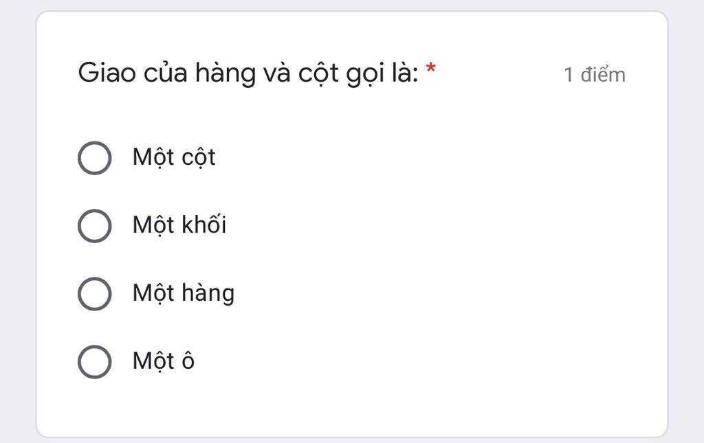 Giao c a h ng v c t g i l 1 i m m t c t m t kh i m t h ng m t 