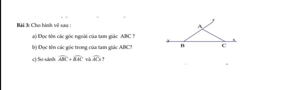 Khi nào cần sử dụng khái niệm góc ngoài của tam giác trong giải toán hình học?