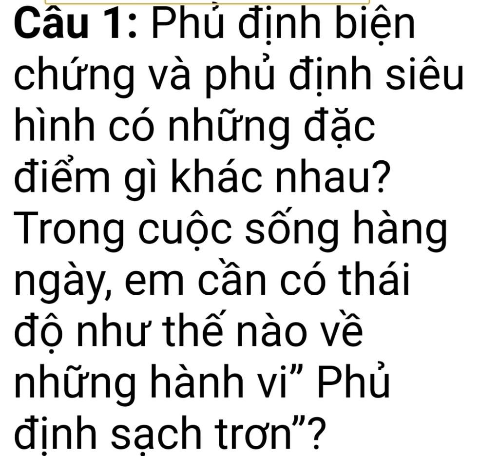 phủ định siêu hình là gì