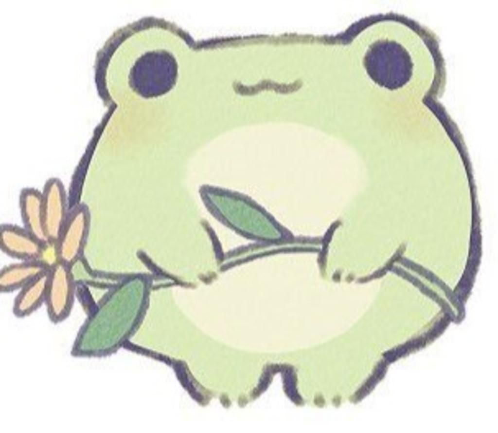 Sticker ếch xanh cute  Kỷ Nguyên Làm Đẹp