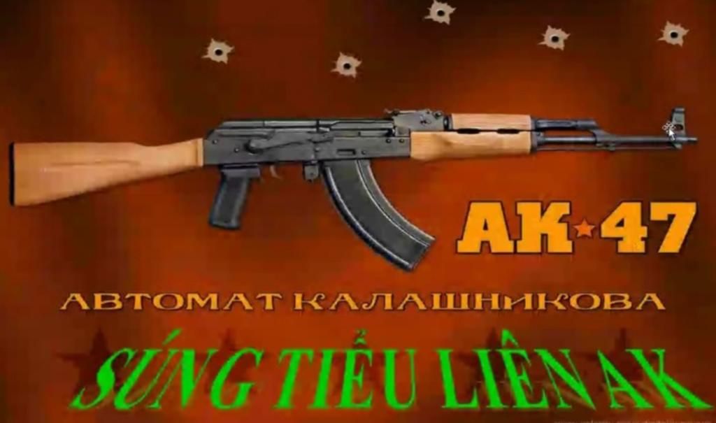 Súng trường AK màu đen và cam Súng ngắn AK47 Súng ngắn 762  39mm AK47  762  39mm 76239mm png  PNGEgg