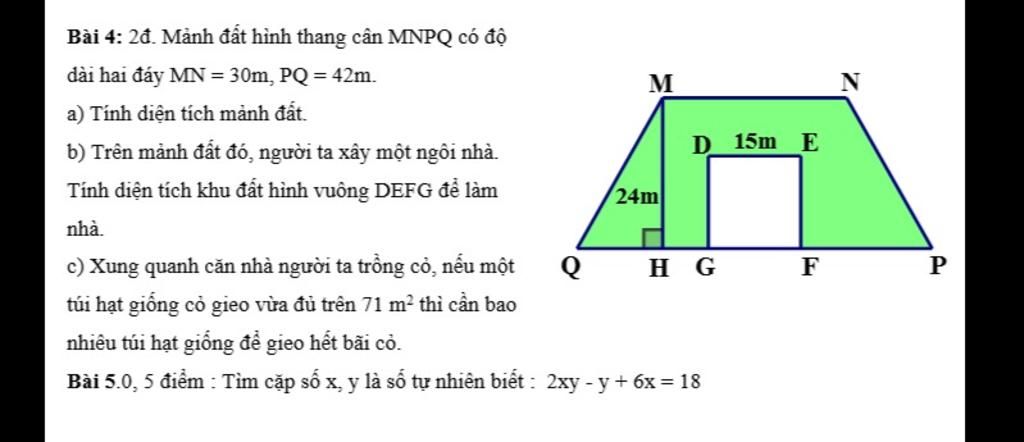 Bài tập về tính góc của một hình thang  Chuyên đề toán 8