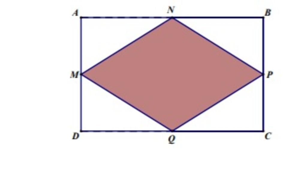 Hãy cắt một mảnh giấy hình thoi có các đường chéo là 8cm và 6cm để ghép lại  thabhf một hình chữ nhật dài 6cm rộng 4cm câu hỏi 1703063  hoidap247com