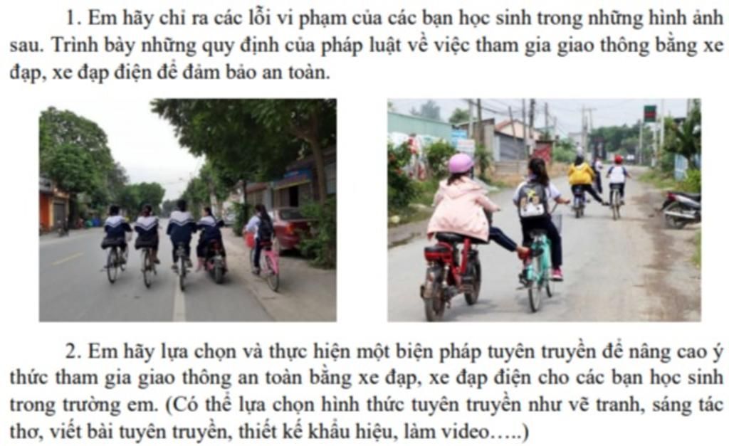 Lỗi vi phạm giao thông xe đạp không chỉ là hành vi vi phạm pháp luật mà còn ảnh hưởng đến sự an toàn của chính bạn và người khác. Hãy xem hình ảnh liên quan để hiểu rõ hơn về những vi phạm này nhé!