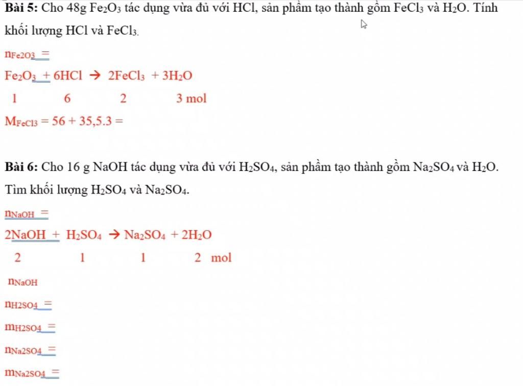 Phản ứng giữa Fe<sub onerror=