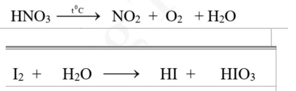 Phản ứng hóa học giữa NO<sub onerror=