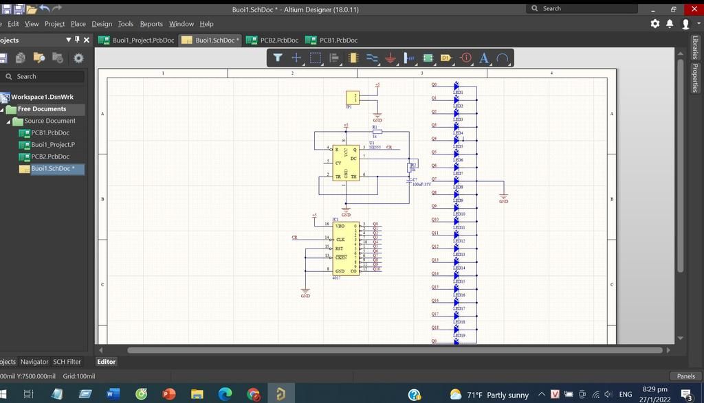 Cho mik hỏi cách để chuyển file Schematic (mạch nguyên lý) sang PCB ...