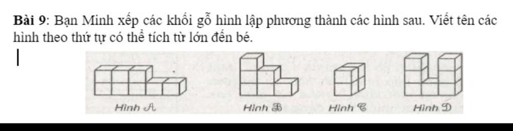 Bạn Minh xếp các khối gỗ hình lập phương - Tạo hình và sắp xếp khéo léo