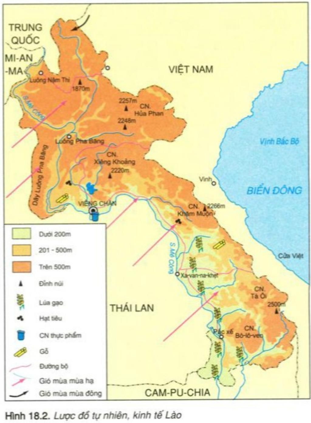 Dựa Vào Hình 18.2 Và Bài 14, Trình Bày Về Lào Theo Các Nội Dung Sau: - Địa  Hình: Các Dạng Núi, Cao Nguyên, Đồng Bằng Trong Lãnh Thổ Từng Nước. - Khí  Hậu: Thuộ